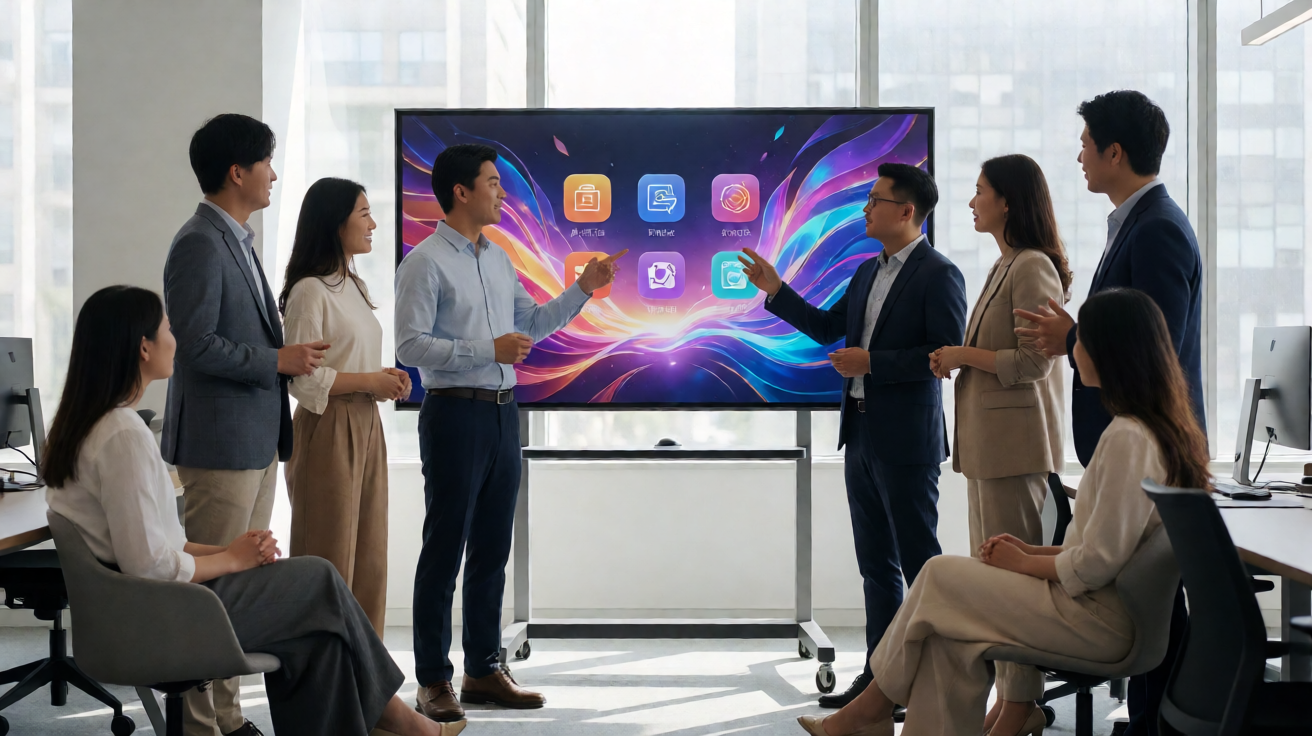 产品展示区，多样化游戏内容与功能介绍
